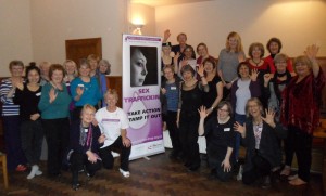 One Billion Rising Purple Teardrop Campaign Event